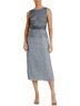 Mac Duggal 100% Polyester Solid Silver Gray Cocktail Dress Size 4 - photo 1