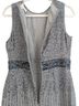 Mac Duggal 100% Polyester Solid Silver Gray Cocktail Dress Size 4 - photo 10