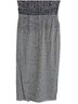 Mac Duggal 100% Polyester Solid Silver Gray Cocktail Dress Size 4 - photo 6