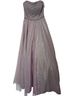Jovani 100% Polyester Pink Silver Cocktail Dress Size 6 - photo 1