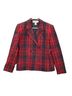 Saville Plaid Red Blue Blazer Size 4 - photo 1