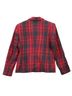Saville Plaid Red Blue Blazer Size 4 - photo 2