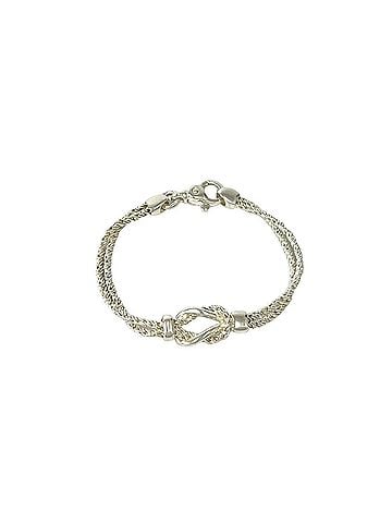 Tiffany & Co. TIFFANY&Co. Tiffany Double Rope Knot Bracelet, Sterling Silver 925 Chain Accessory, 31367 (view 1)