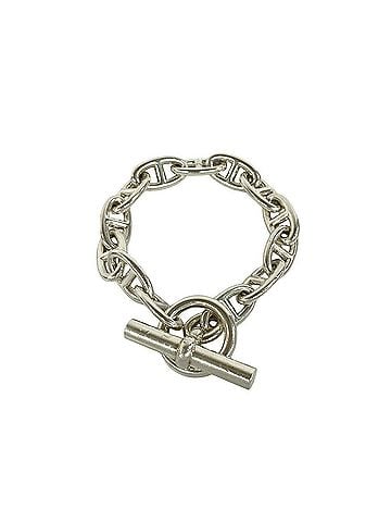 Hermès HERMES Chaine d'Ancre GM 13-link bracelet, sterling silver 925 chain, accessory, silver, 36329 (view 1)