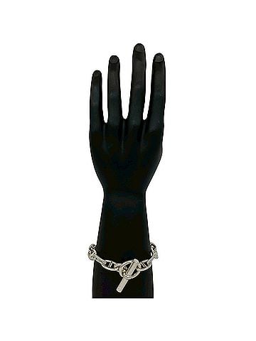 Hermès HERMES Chaine d'Ancre GM 13-link bracelet, sterling silver 925 chain, accessory, silver, 36329 (view 2)