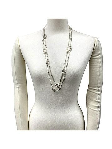 Hermès HERMES Farandole Necklace, Sterling Silver 925, Pendant Choker, Accessory, Silver, Item No. 27370 (view 2)
