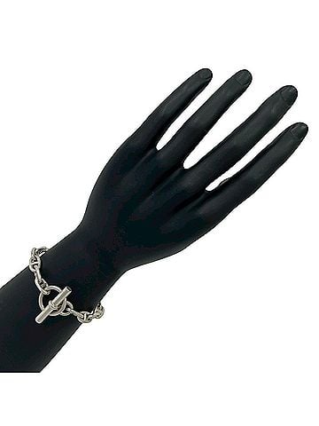 Hermès HERMES Chaine d'Ancre PM 17-link chain bracelet from the Margiela era, 925 sterling silver, item number 39742 (view 2)