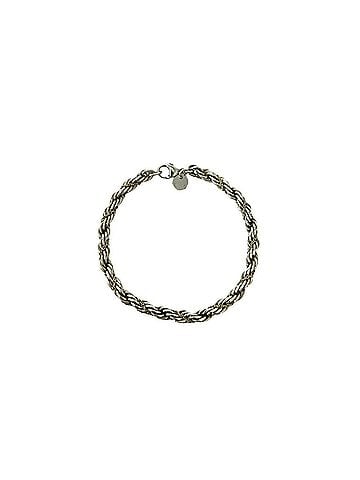 Tiffany & Co. TIFFANY&Co. Tiffany Twist Rope Bracelet, Sterling Silver 925, 18K Yellow Gold, Accessory, Silver, Item Number 22575 (view 1)