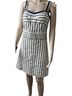 Tory Burch Stripes White Blue Casual Dress Size S - photo 2