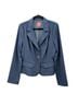 XOXO 98% Polyester 2% Spandex 100% Polyester Blue Blazer Size XL - photo 1