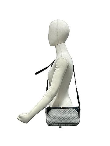 Gucci GUCCI Vintage Old Gucci Micro GG Logo Hardware Leather Mini Shoulder Bag Pouch Navy 39452 (view 2)