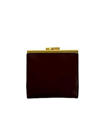 Cartier CARTIER Cartier Must Line Leather Tri-fold Wallet Mini Coin Purse Bordeaux 74278 (view 2)