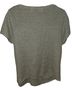 FP BEACH 100% Cotton Gray Short Sleeve Blouse Size XL - photo 2