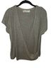 FP BEACH 100% Cotton Gray Short Sleeve Blouse Size XL - photo 1