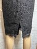 St. John Solid Black Cocktail Dress Size 4 - photo 7