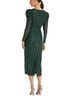 Mac Duggal 100% Polyester Green Cocktail Dress Size 2 - photo 2