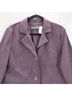 Sag Harbor Purple Trenchcoat Size 12 - photo 3