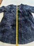JM Collection Tie-dye Blue 3/4 Sleeve Blouse Size 1X - photo 9