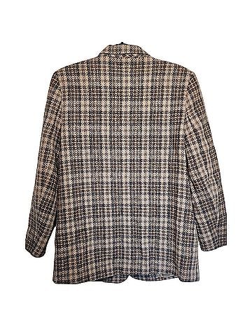 Alfred Dunner Plaid Blazer Blazer (view 2)