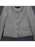 Banana Republic 100% Cotton 100% Acetate Camo White Ivory Blazer Size 10 - photo 4