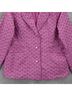 Susan Graver 100% Cotton 100% Polyester 100% Rayon Floral Purple Blazer Size S - photo 4