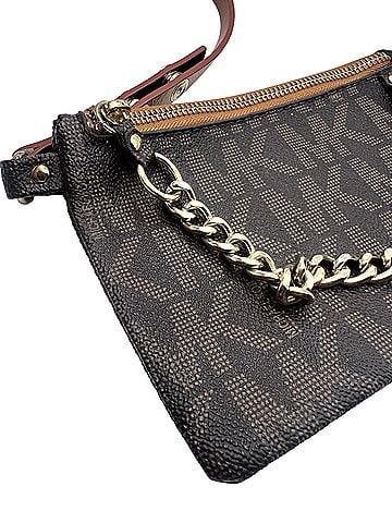 Michael Kors Leather Clutch (view 2)