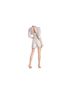 Express Ivory Blue Romper Size S - photo 2