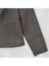 Worthington 86% Polyester 33% Rayon 2% Spandex 100% Polyester Stripes Brown Blazer Size S - photo 5