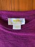 Maeve 65% Polyester 35% Cotton 100% Polyester Burgundy Long Sleeve Blouse Size XL - photo 3