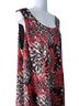 Perceptions Floral Red Black White Casual Dress Size 1X - photo 3