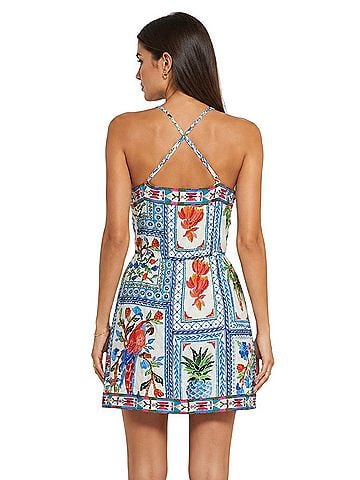 FARM Rio Tiles Casual Dress (view 2)