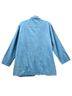 Chico's 100% Cotton Solid Blue Coat Size XL - photo 2