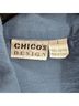 Chico's 100% Cotton Solid Blue Coat Size XL - photo 5