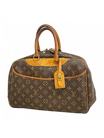 Louis Vuitton Louis Vuitton Monogram Deauville Handbag M47270 Brown Women's (view 1)