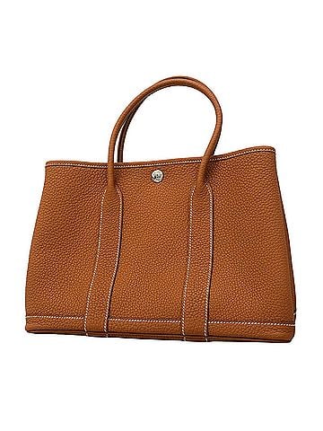 Hermès Hermes Garden TPM Tote Bag, Negonda Gold, U Stamp, Women's. (view 1)