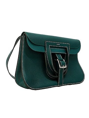 Hermès Hermes Handbag, Arzan 31, Taurillon Clemence Leather, Vert Vertigo, A Stamp, Ladies'. (view 2)