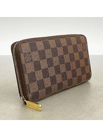 Louis Vuitton Louis Vuitton Damier Zippy Wallet N60015 Ebene Women's Long (view 2)