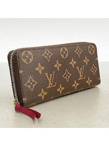 Louis Vuitton Louis Vuitton Monogram Portefeuille Clemence Long Wallet M60742 Fuchsia (Women's) (view 2)