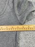 Halara Solid Gray Short Sleeve Blouse Size XS - photo 5