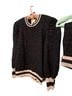Emily McCarthy 100% Viscose Black Pullover Sweater Size XS - photo 1