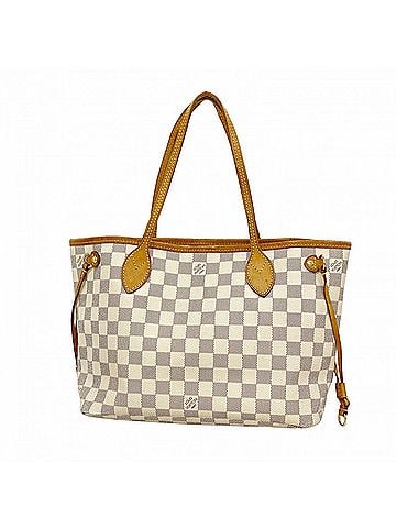 Louis Vuitton Louis Vuitton Damier Azur Neverfull PM Tote Bag N51110 White Women's (view 1)