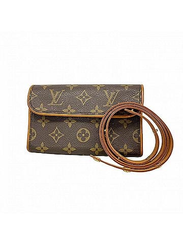 Louis Vuitton Louis Vuitton Monogram Pochette Florentine M51855 Brown Women's Bag/Waist Bag (view 1)