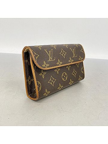 Louis Vuitton Louis Vuitton Monogram Pochette Florentine M51855 Brown Women's Bag/Waist Bag (view 2)