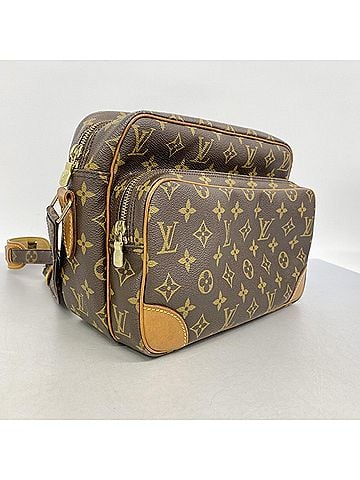 Louis Vuitton Louis Vuitton Monogram Nile Shoulder Bag M45244 Brown Women's (view 2)