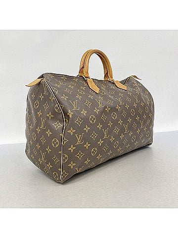 Louis Vuitton Louis Vuitton Monogram Speedy 40 Handbag M41106 Brown Women's (view 2)