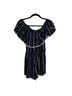 Lulus 100% Rayon 100% Polyester Print Blue White Romper Size M - photo 1