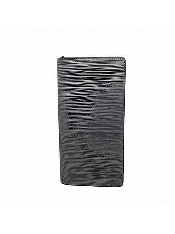 Louis Vuitton Louis Vuitton Epi Leather Portefeuille Brazza Long Wallet M60622 Noir (Men's) (view 1)