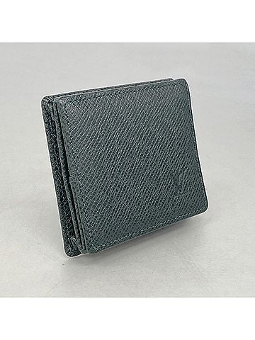 Louis Vuitton Louis Vuitton Taiga Portemonnaie Boite Wallet/Coin Case M30384 Epicea Men's (view 2)