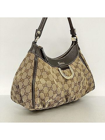 Gucci Gucci GG Canvas Handbag 190525 Brown Champagne Women's (view 2)