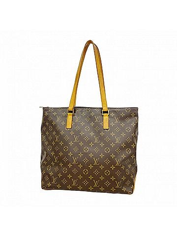 Louis Vuitton Louis Vuitton Monogram Cabas Mezzo Tote Bag M51151 Brown Women's (view 1)